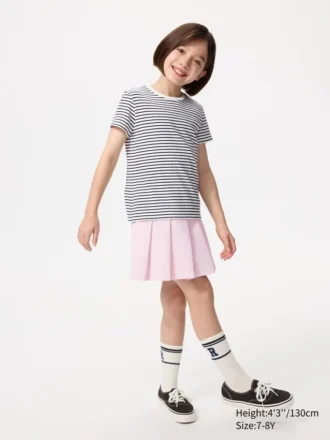 Geribd T-shirt voor kinderen | Gestreepte