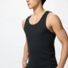 Geribde tanktop voor heren in Dry Color