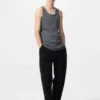 Geribde tanktop voor heren in Dry Color