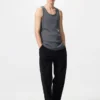 Geribde tanktop voor heren in Dry Color