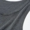 Geribde tanktop voor heren in Dry Color