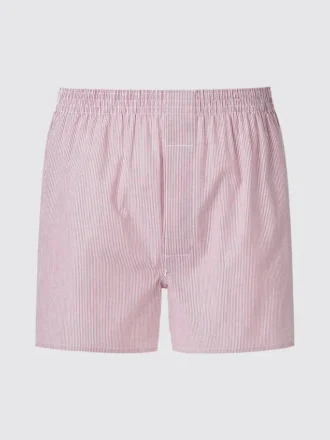 Geweven herenboxershorts | Gestreepte