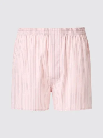 Geweven herenboxershorts | Gestreepte