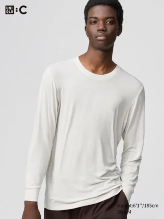 HEATTECH Extra Warm T-shirt van kasjmiermix voor heren