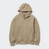 HEATTECH-hoodie met ritssluiting en fleecevoering voor heren