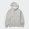 HEATTECH-hoodie met ritssluiting en fleecevoering voor heren