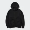 HEATTECH-hoodie met ritssluiting en fleecevoering voor heren