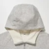 HEATTECH-hoodie met ritssluiting en fleecevoering voor heren