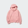 HEATTECH-hoodie met volledige ritssluiting en fleecevoering voor dames