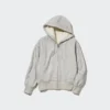 HEATTECH-hoodie met volledige ritssluiting en fleecevoering voor dames