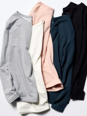 HEATTECH katoen T-shirt voor dames | Extra warm