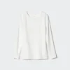 HEATTECH katoen T-shirt voor dames | Extra warm