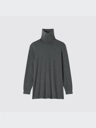Heattech-T-shirt met Longsleeves en koltrui voor heren