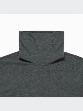 Heattech-T-shirt met Longsleeves en koltrui voor heren