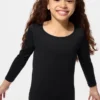 HEATTECH T-shirt met ronde hals voor kinderen