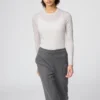 HEATTECH-t-shirt van kasjmiermix voor dames | Extra warm
