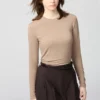 HEATTECH-t-shirt van kasjmiermix voor dames | Extra warm