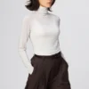 HEATTECH-t-shirt van kasjmiermix voor dames | Extra warm | Koltrui