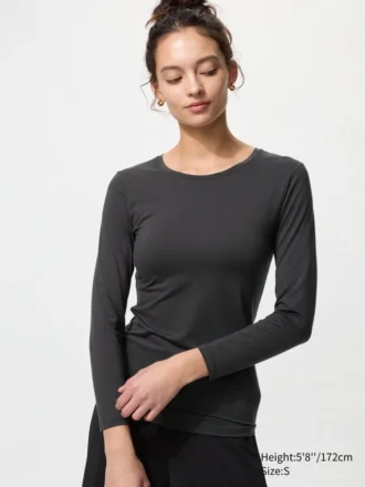 HEATTECH-T-shirt voor dames