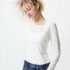 HEATTECH-T-shirt voor dames