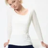 HEATTECH-T-shirt voor dames | Ronde hals