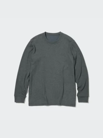 Heattech Ultra Warm T-shirt met ronde hals en Longsleeves voor heren (editie 2022)