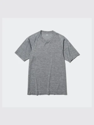 Heren DRY-EX T-shirt met ronde hals en korte mouwen (bedrukt)