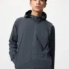 Heren DRY-EX UV-beschermende Hoodie met doorlopende rits