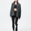 Heren DRY-EX UV-beschermende Hoodie met doorlopende rits