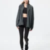 Heren DRY-EX UV-beschermende Hoodie met doorlopende rits