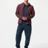 Heren DRY-EX UV-beschermende Hoodie met doorlopende rits