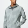 Heren DRY-EX UV-beschermende Hoodie met volledige ritssluiting | Print