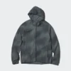 Heren DRY-EX UV-beschermende Hoodie met volledige ritssluiting | Print