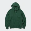 Heren-Hoodie met capuchon en doorlopende rits