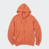 Heren-Hoodie met capuchon en doorlopende rits | 2023-editie
