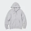 Heren-Hoodie met capuchon en doorlopende rits | 2023-editie