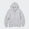 Heren-Hoodie met capuchon en doorlopende rits | 2023-editie