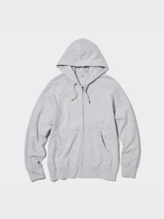 Heren-Hoodie met capuchon en doorlopende rits | 2023-editie