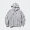 Heren-Hoodie met capuchon en doorlopende rits