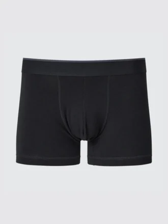 Heren katoenen boxerslip met lage taillehoogte
