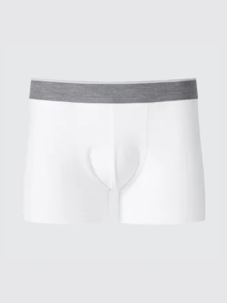 Heren katoenen boxerslip met lage taillehoogte