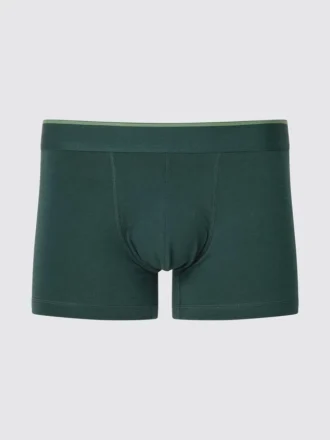 Heren katoenen boxerslip met lage taillehoogte