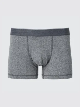 Heren katoenen boxerslip met lage taillehoogte