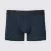 Heren katoenen boxerslip met lage taillehoogte