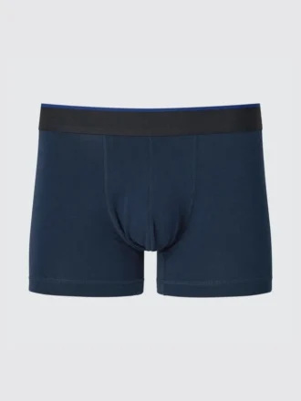 Heren katoenen boxerslip met lage taillehoogte