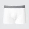 Heren katoenen boxerslip met lage taillehoogte