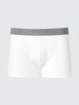 Heren katoenen boxerslip met lage taillehoogte