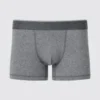 Heren katoenen boxerslip met lage taillehoogte