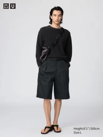 Heren-Shorts met plooien | 12,5 inch