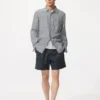 Heren Shorts van linnenmix | 5″